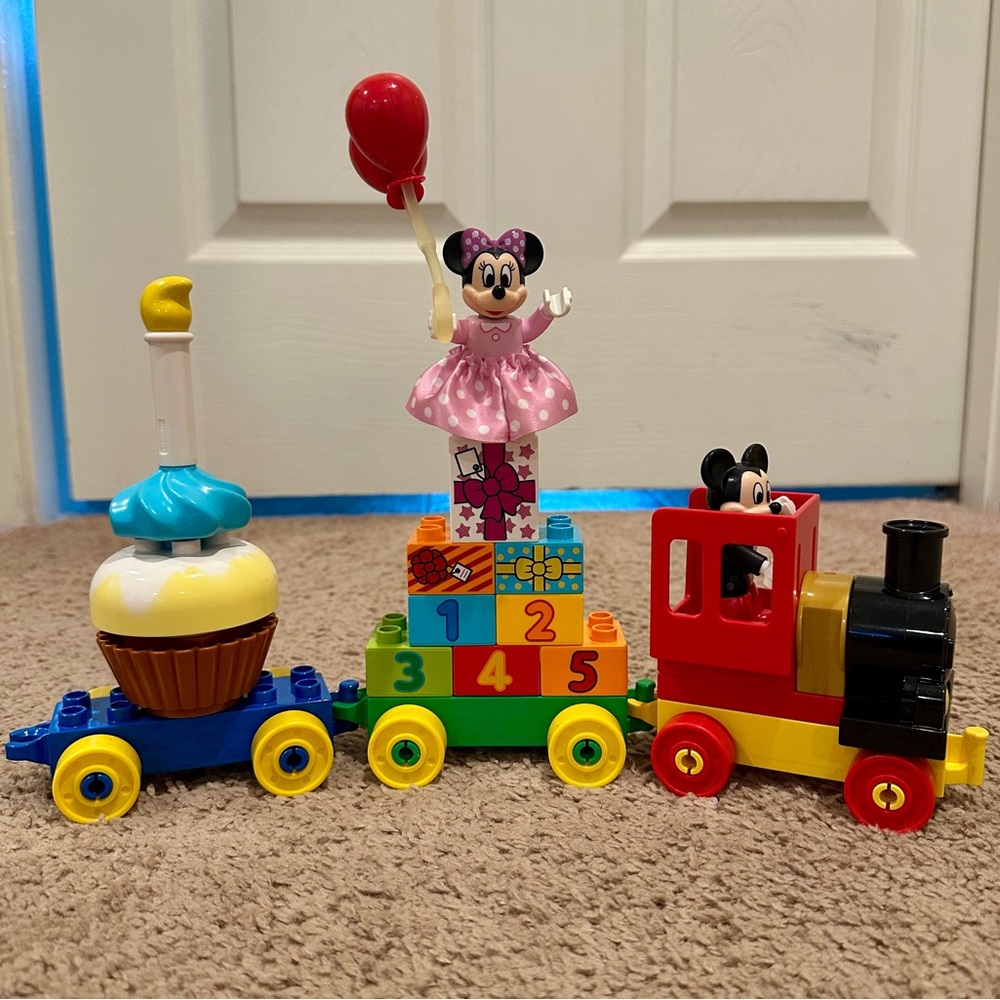 Mickey Mouse Duplo Birthday Train